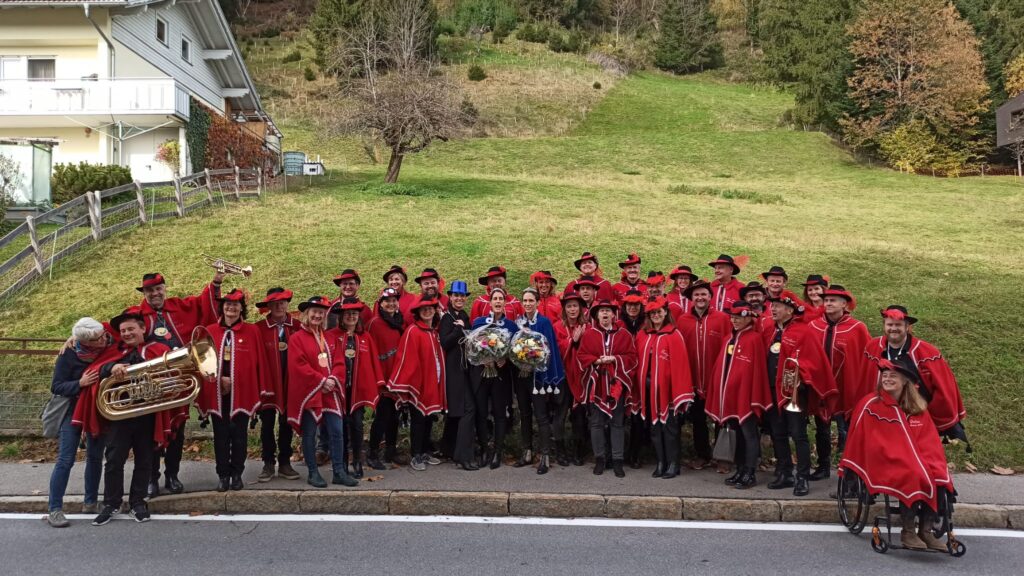 Prinzessinenpaar in den Reihen der Altprinzessinnen und Altprinzen